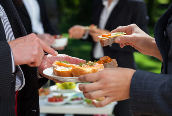 Corporate event catering